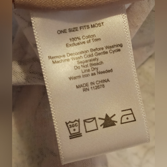 Jessie Steele Floral Shabby Chic Apron 100% Cotton Boho Country - Picture 10 of 11